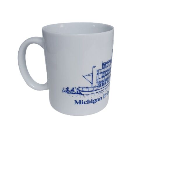 ⚓ Vintage Steamboat Captain Mug ☕ Nautical Gift Decor⛴️ - Picture 8 of 10